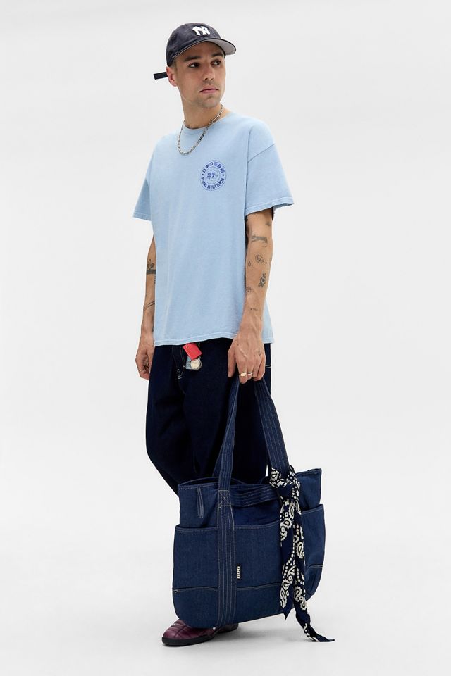 T-shirt de karaté bleu UO #2