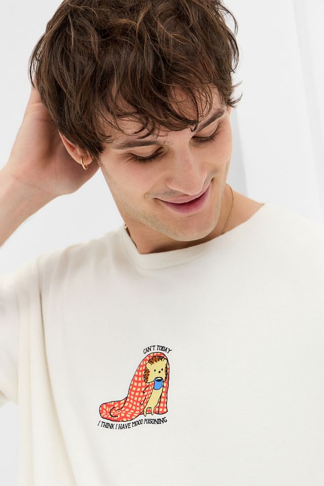 UO Ecru Mood Poison T-Shirt #1