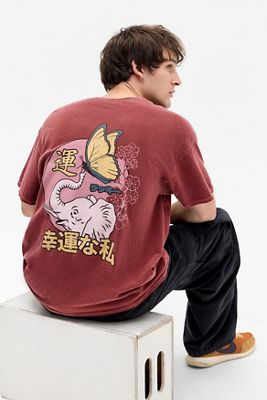 Maglietta UO Red Lucky Me