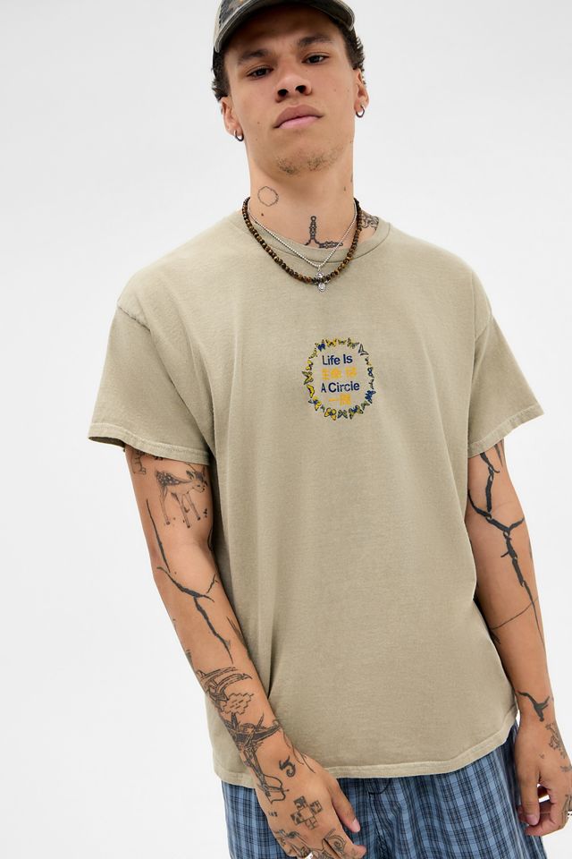 UO Life Is A Circle Schmetterling T-Shirt #3