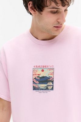 T-shirt UO Pink Landscape