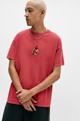 UO Fish Asiatic Embroidered Motif T-Shirt