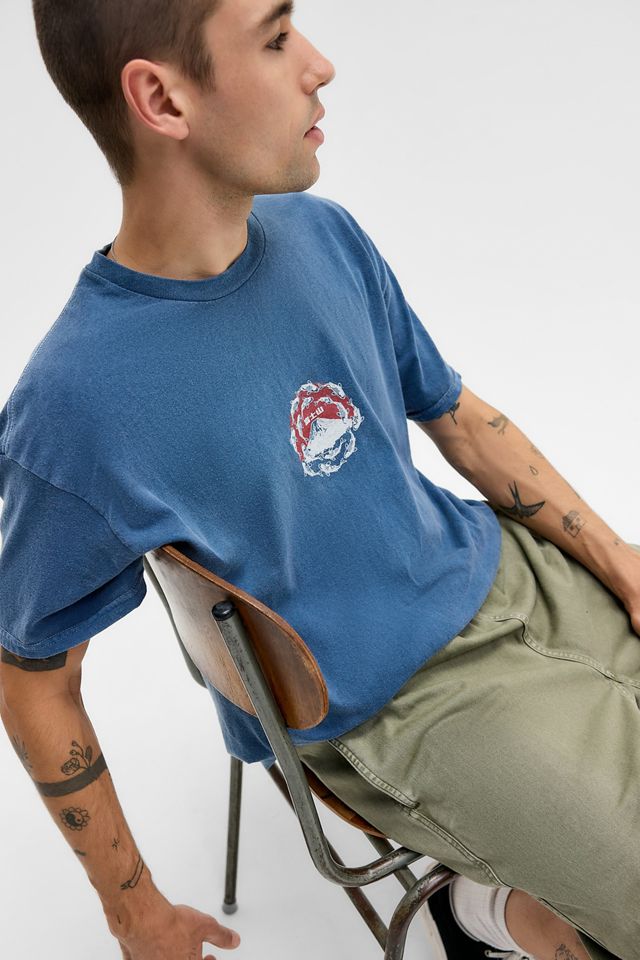 UO Navy Fujisan Fisch T-Shirt #1