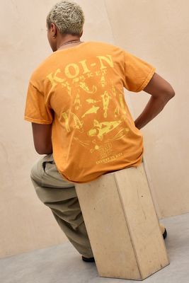 UO Orange Koi-N Market T-Shirt
