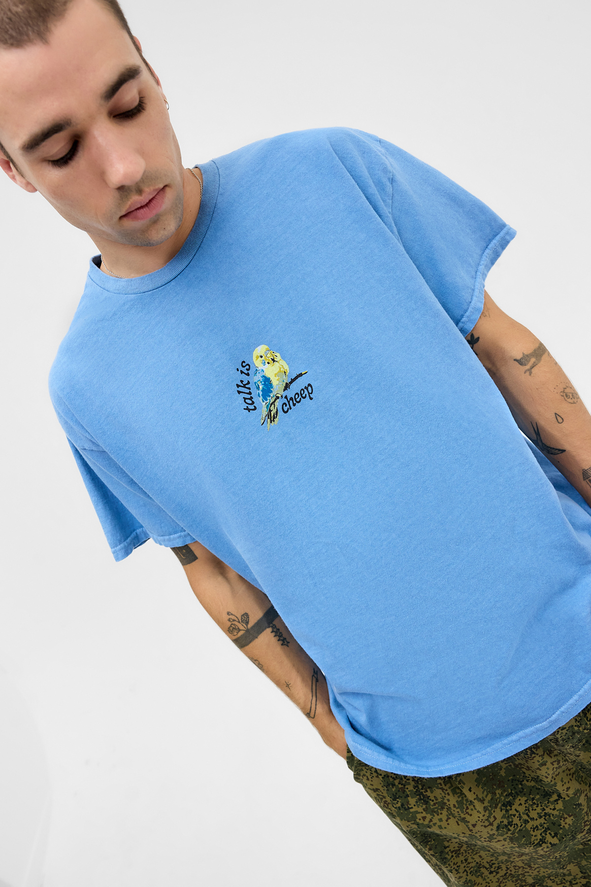 UO Blue Talk Is Cheep T-Shirt