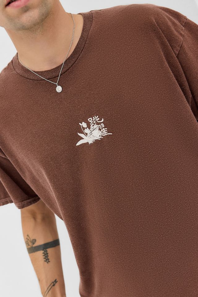 UO Braunes Frosch T-Shirt #3