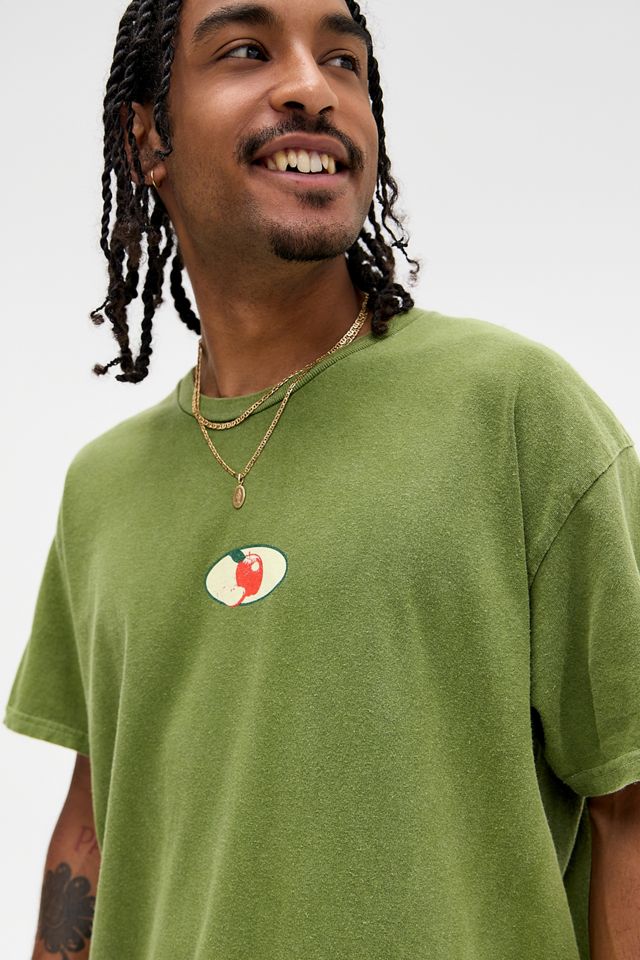 UO Green Apple Motif T-Shirt #1