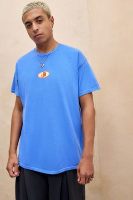 UO Blue Strawberry Motif T-Shirt