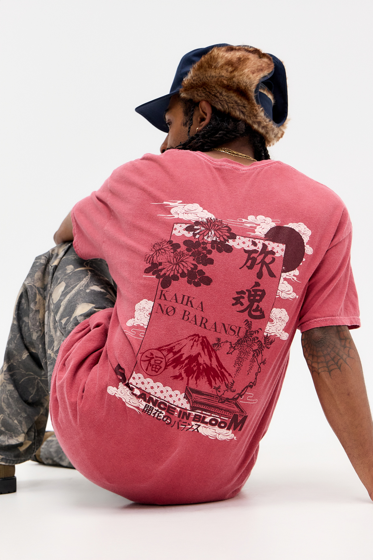 UO Red Kaika Baransi T-shirt