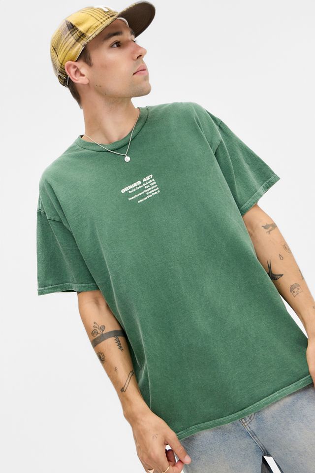 UO Green Blueprints T-Shirt #1