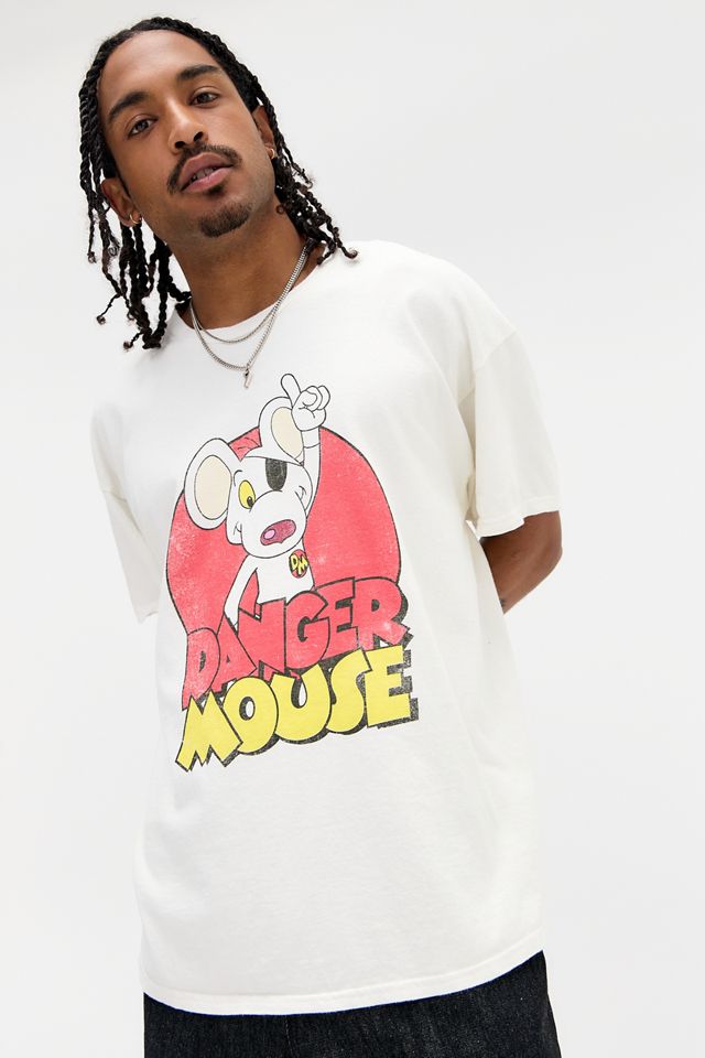 UO Ecru Danger Mouse T-Shirt #2