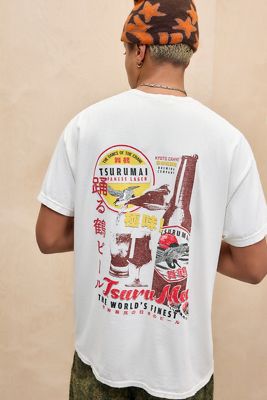UO White Tsurumai Mai T-Shirt