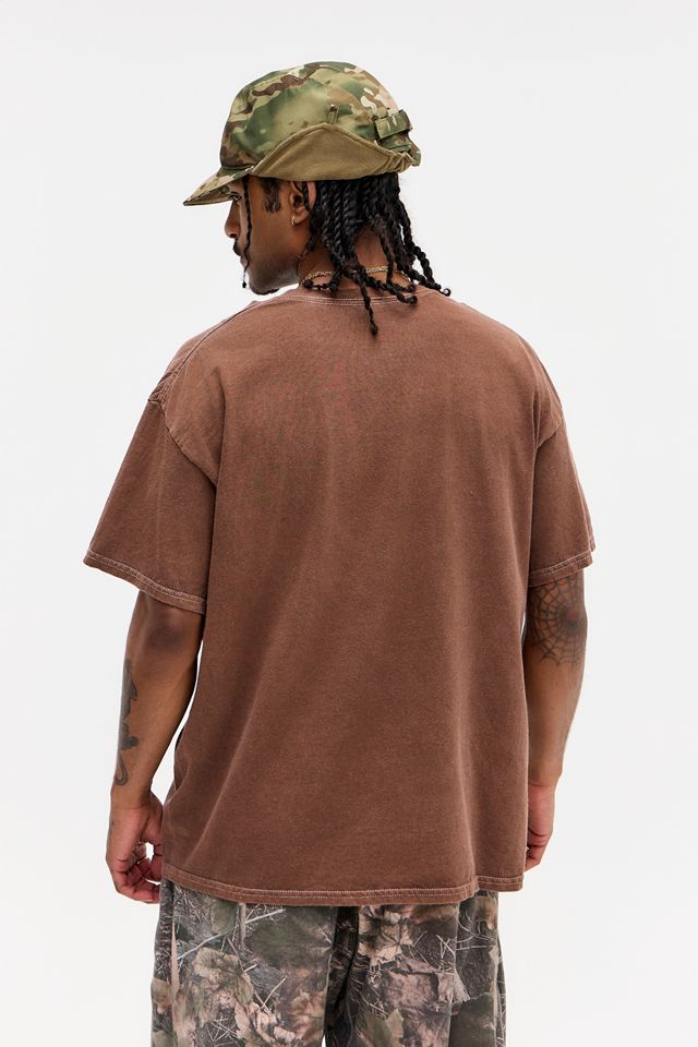 UO Braunes Caterpillar T-Shirt #3