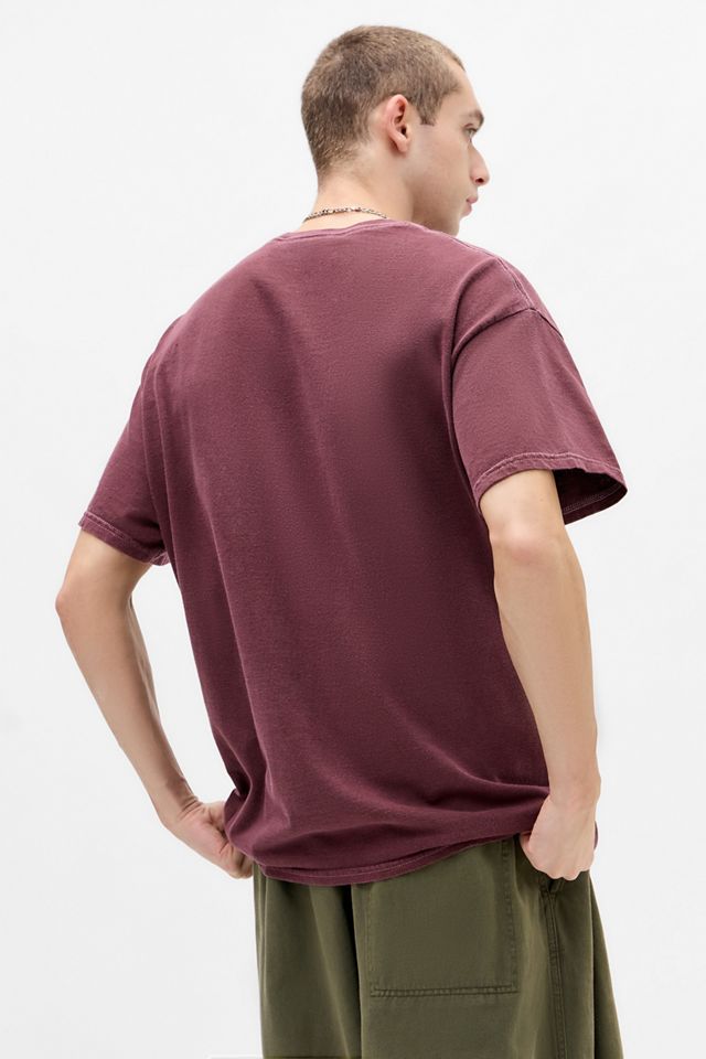 UO Burgundy Hip Hop T-Shirt #3