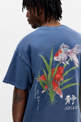 Santa Cruz Black Japanese Wave T-Shirt | Urban Outfitters UK