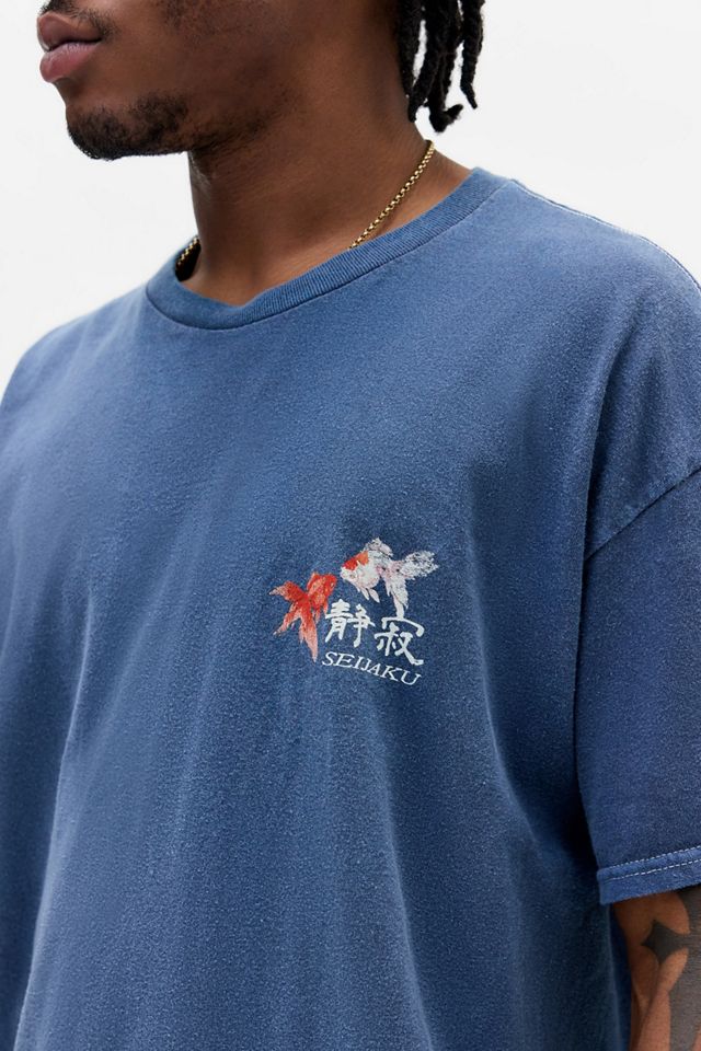 Maglietta UO Navy Suijuku Fish #1