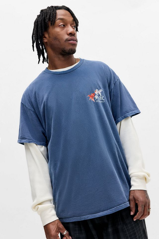 Maglietta UO Navy Suijuku Fish #2