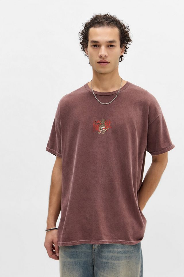 UO Brown Tiger Tree T-Shirt #2