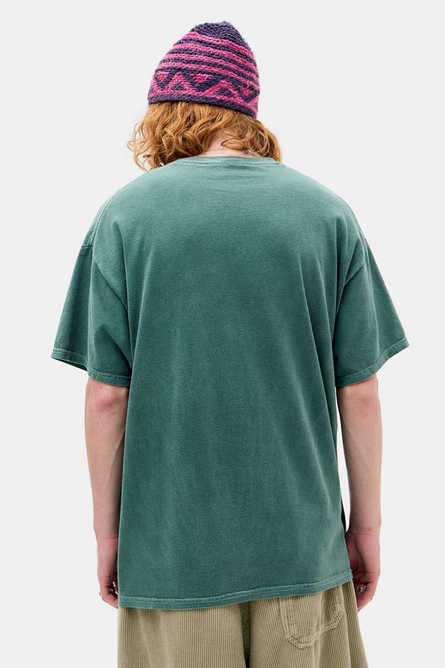 UO Teal Frog Embroidered T-Shirt #3