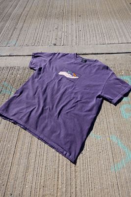 T-shirt graphique UO Purple Hold Your Horses