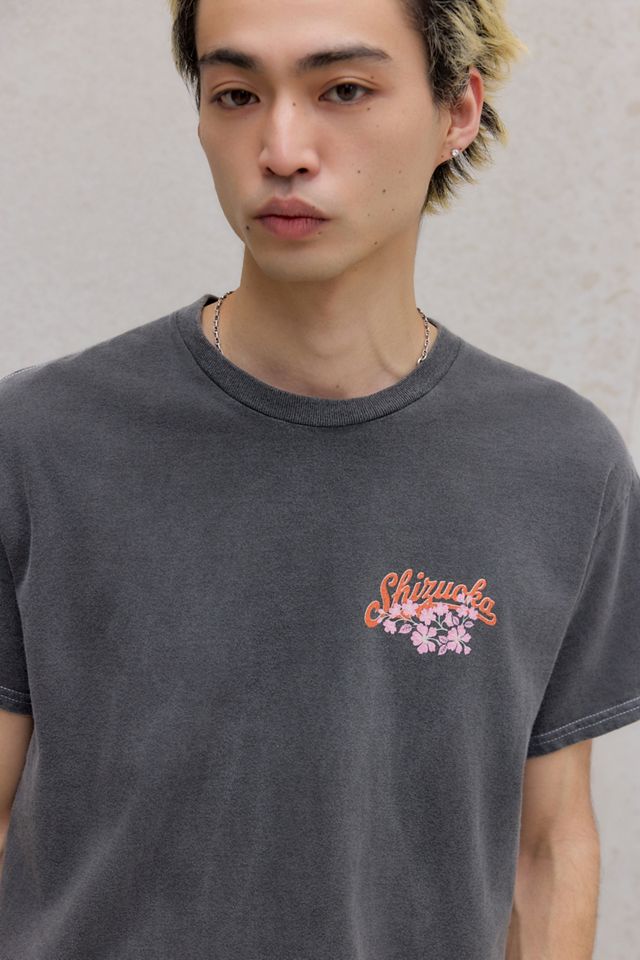 T-Shirt da Surf UO con Motivo Floreale Giapponese #3