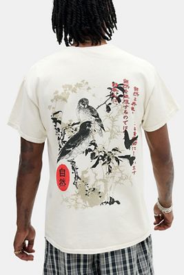 Camiseta UO Ecru Birds
