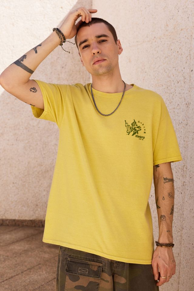 UO Yellow Kingyo Fish T-Shirt #3