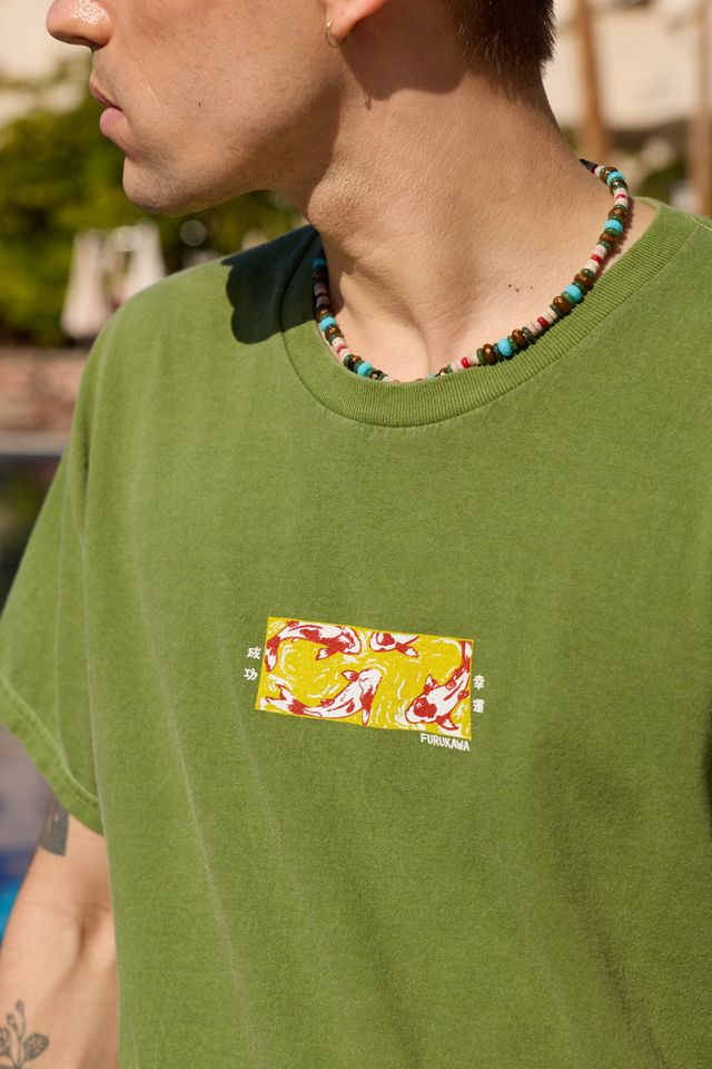 UO Grünes Furkawa T-Shirt #2