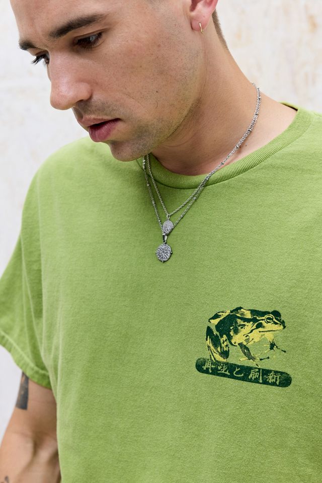 T-Shirt UO Green Tohoku Frog #1