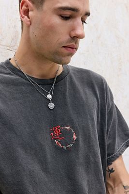 T-Shirt UO con Motivo Carpa Koi Fortunata