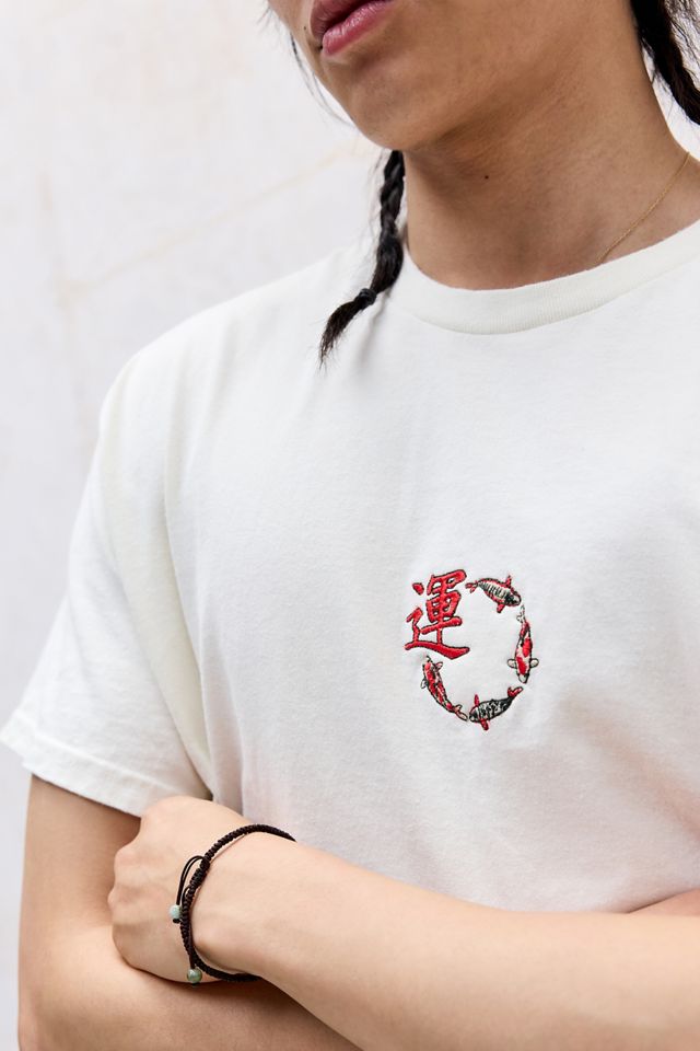 Camiseta UO con Motivo de Koi de la Suerte #2