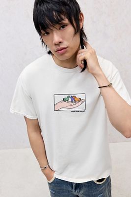 UO White Hold Your Horses T-Shirt