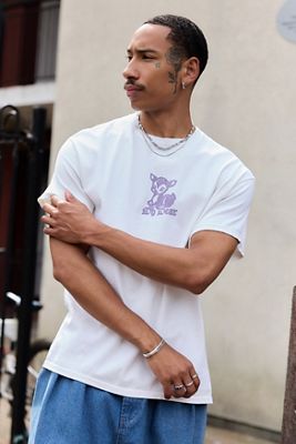 UO Weißes Oh Dear T-Shirt