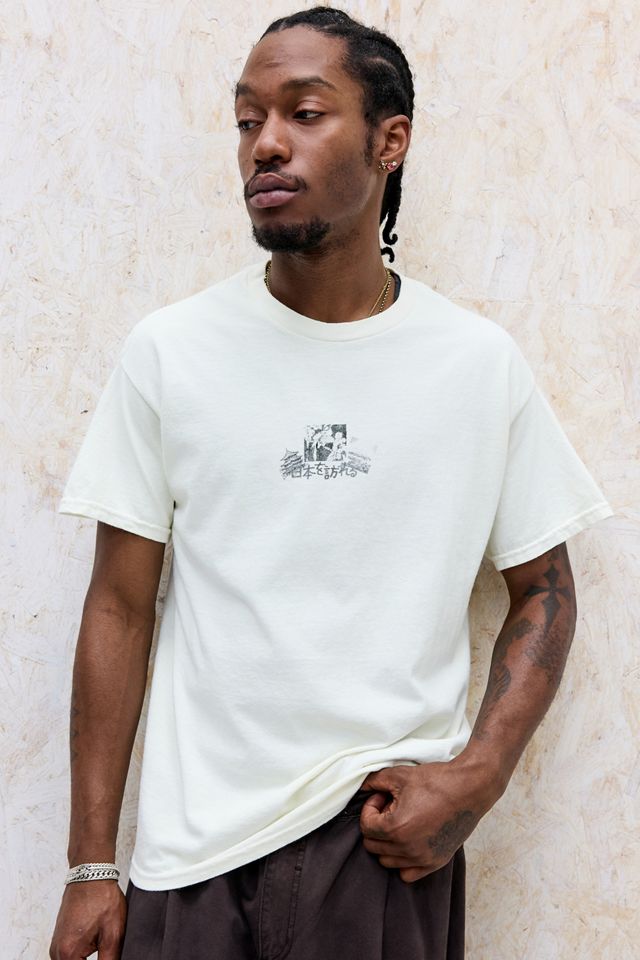 UO Weißes Japan Schloss T-Shirt #2