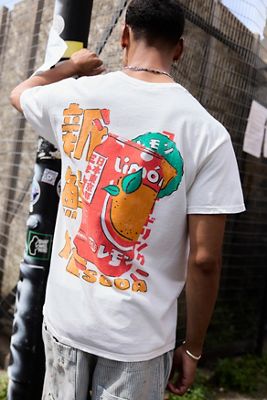 UO White Kohi Can Graphic Tee
