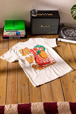 UO White Kohi Can Graphic Tee