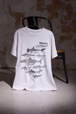 Camiseta UO White Sharks