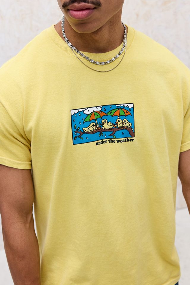 Camiseta UO Yellow Under The Weather #1