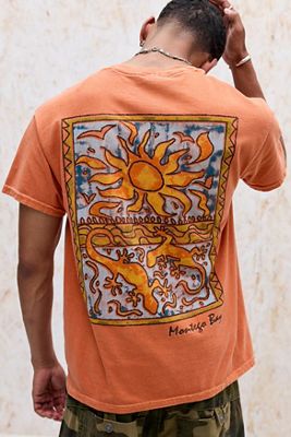 T-Shirt UO Orange Gecko Montego
