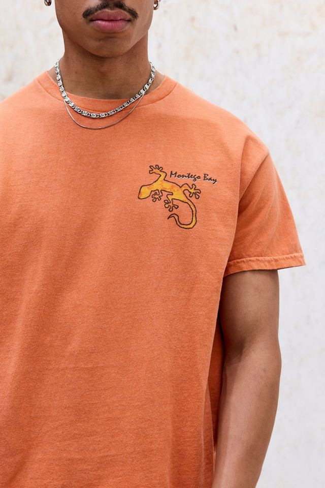 Camiseta UO Orange Gecko Montego #1