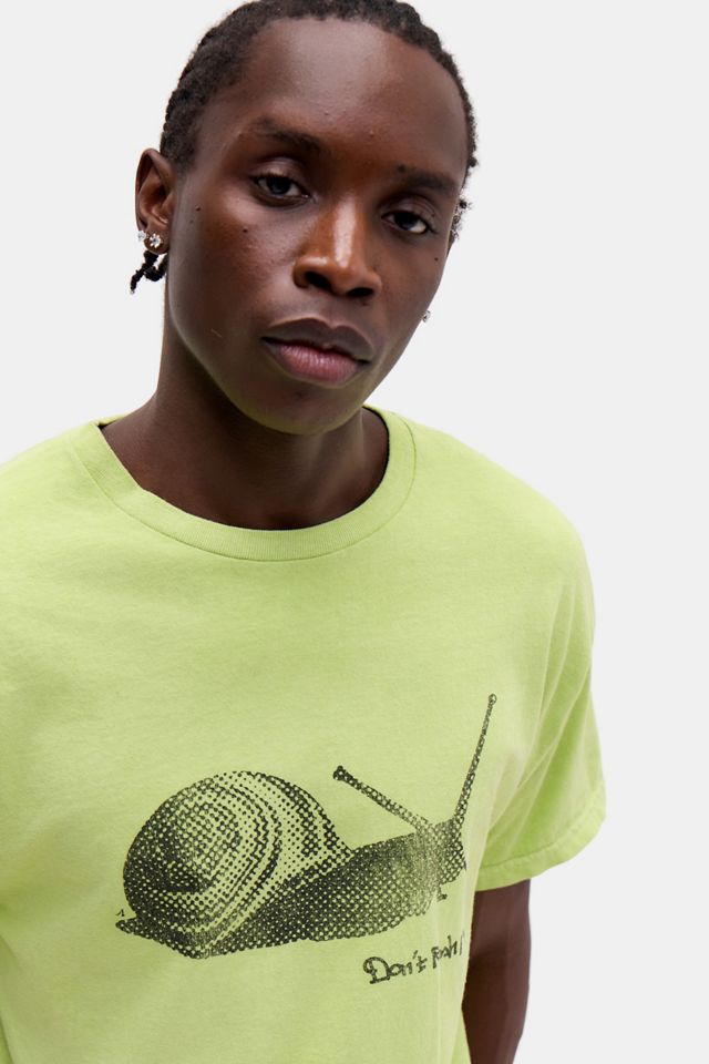 T-shirt graphique UO Lime Snail Panic #2