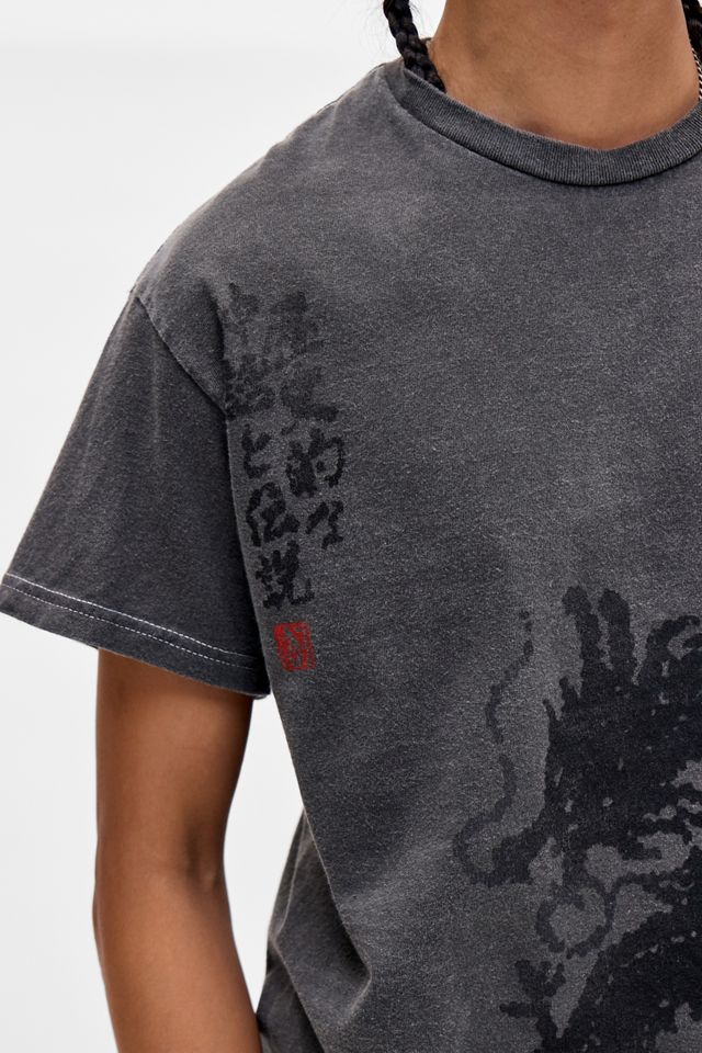UO Asiatisches Drachen-Grafik-T-Shirt #2