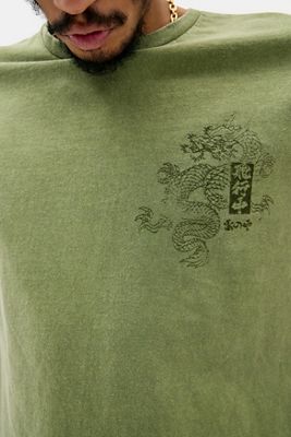 Camiseta Gráfica UO Dragón Salpicado