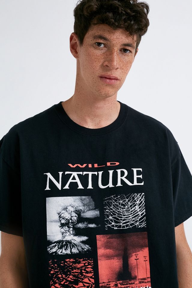 UO - T-shirt Nature sauvage noir #2
