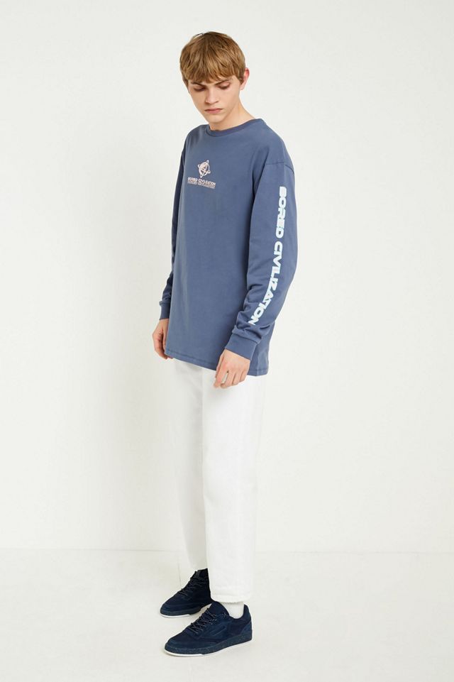 UO Civilisation Blue Long-Sleeve T-Shirt #2