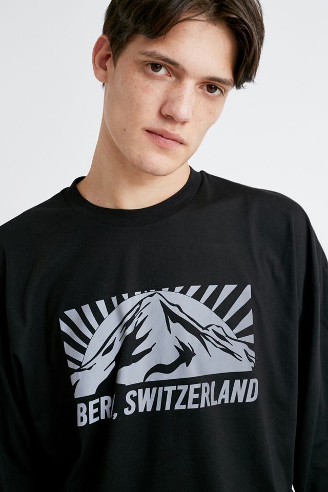UO Bern Black Reflective Long-Sleeve T-Shirt #2