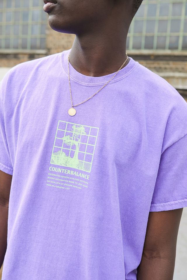 UO Counterbalance Purple T-Shirt #3