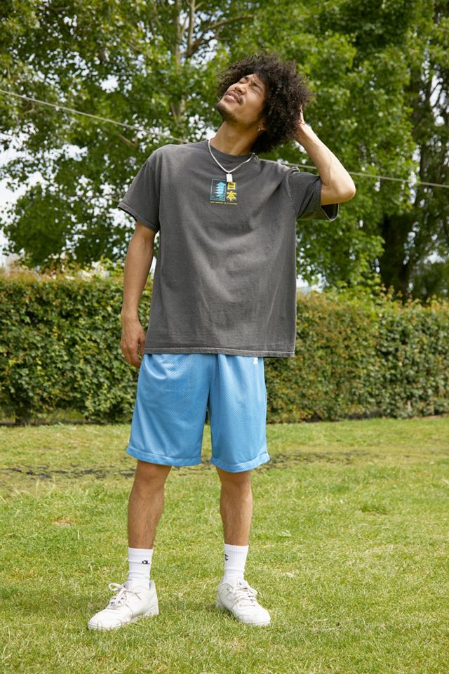 UO Black Japanese Flower T-Shirt #2