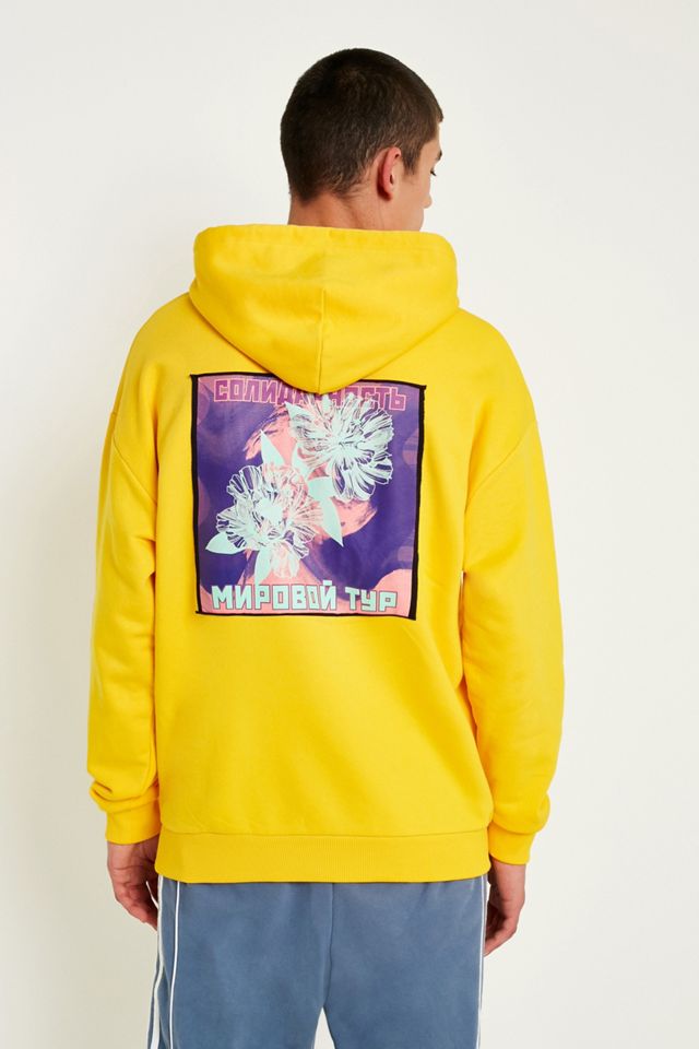 UO Floral Applique Hoodie #2