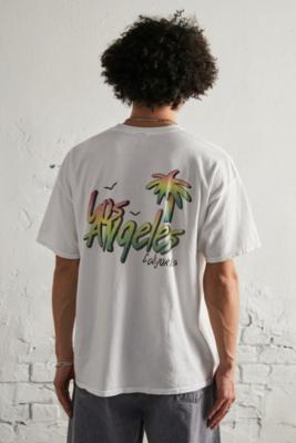 BSAT Urban Baggy T-Shirt Los Angeles White